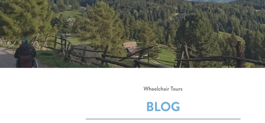 Wheelchair Tours BLOG