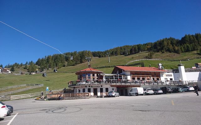 Mountain restaurant Bärenstube directly at the valley station