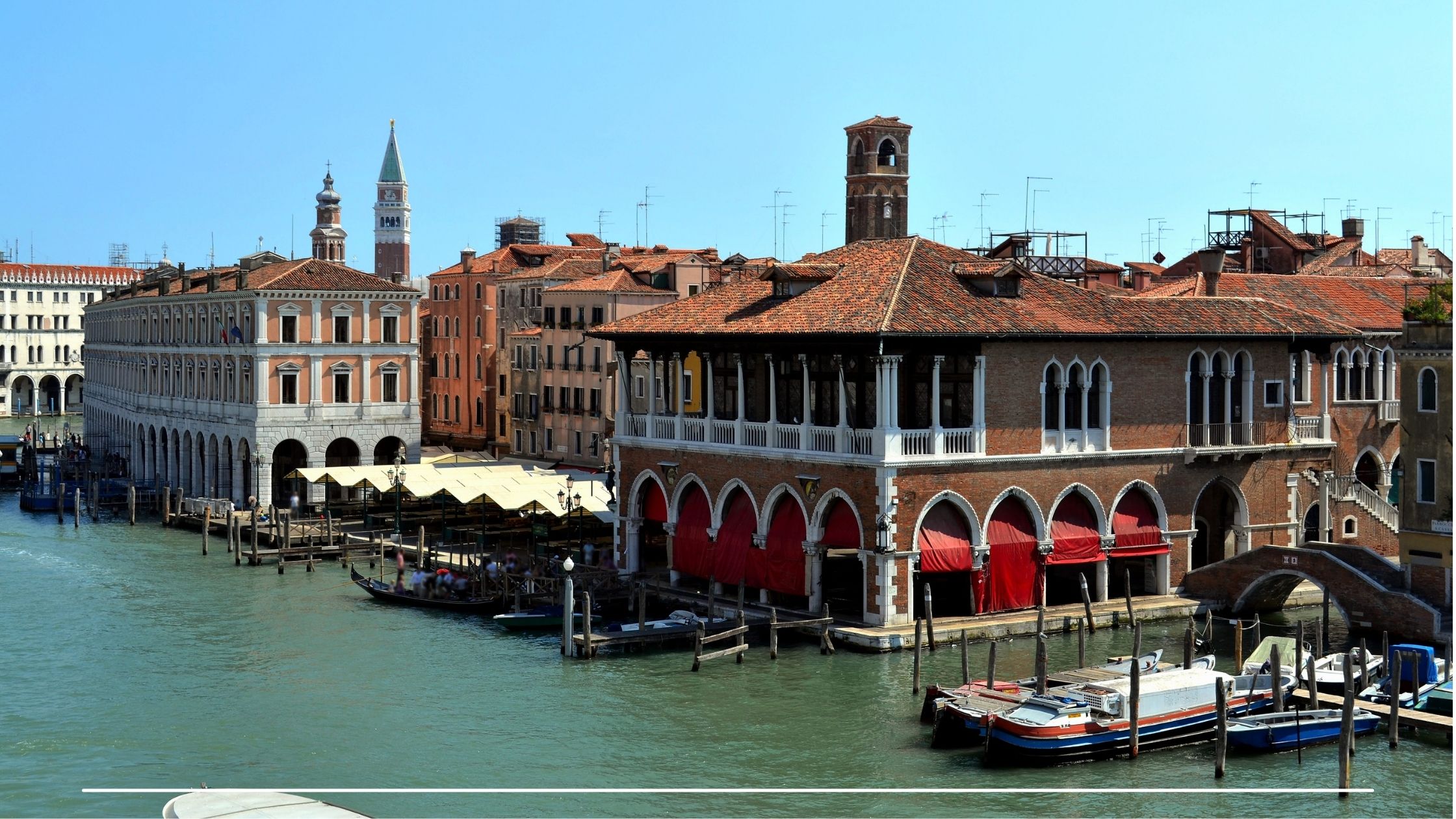 Markt von Rialto Venedig